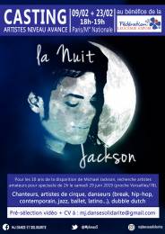 Grand casting show Michael Jackson toutes disciplines