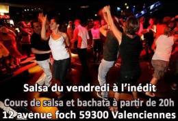 Cours de salsa à l'Inédit by Cuba de Valenciennes